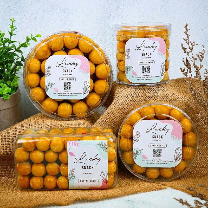 

Kue Kering "Nastar Unyil" Wijsman Wysman Uk 250 Gram Toples Tabung