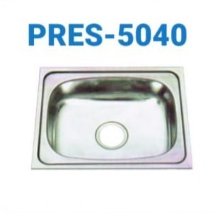 Ready Kitchen Sink Prestile 5040 Bak Cuci Piring 1 Lubang Stainless Steel