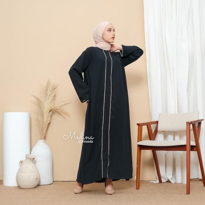 Firanda Abaya Turkey / Abaya Dress Turki / Abaya Basic Medina Busui