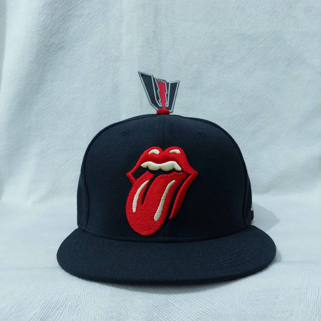 Topi / Snapback Official ROLLING STONES - 50TH LOGO Original