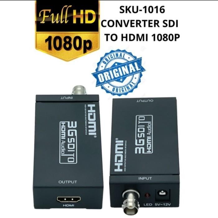 Converter 1 Hdmi To 1 Sdi, 1Sdi To 1Hdmi 1080P - Hdmi To Sdi