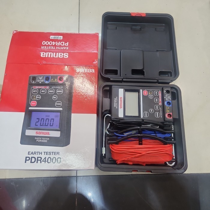 

promo sanwa digital earth tester pdr4000 / pdr 4000 -fo2