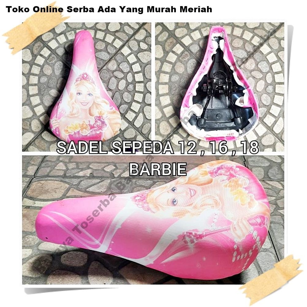 SADEL SEPEDA ANAK 12 16 18 BARBIE JOK Sepeda Sparepart Termurah
