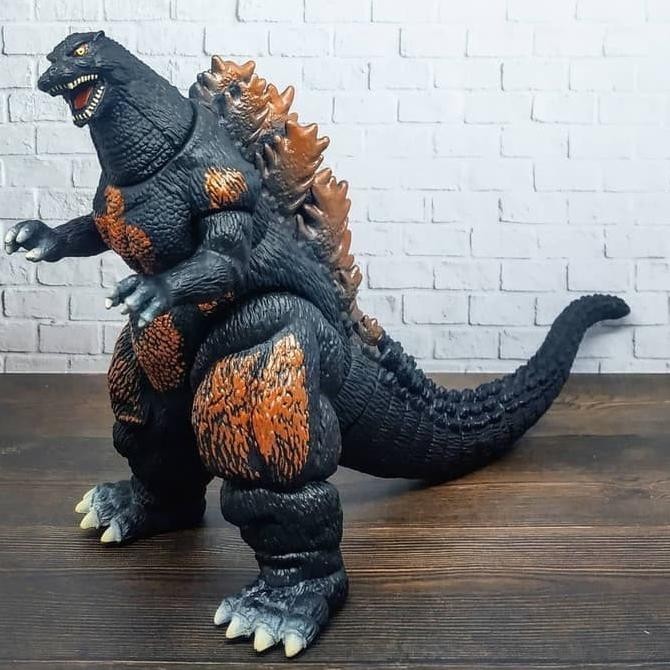 Mainan Godzilla Burning Monster Ultraman Series Figure Premium | Tesani