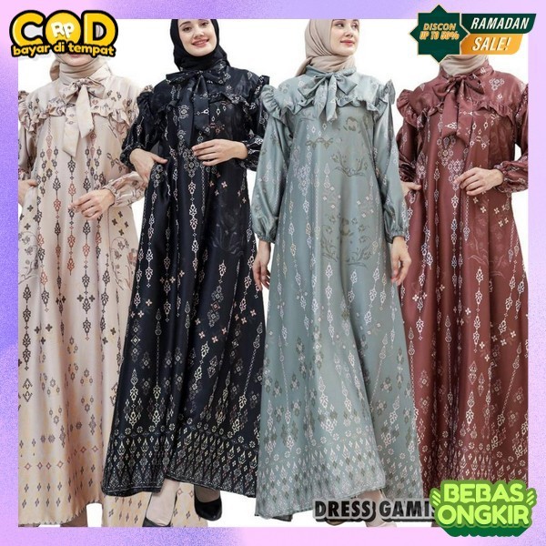 Gamisterbaru Idulfitri Gamiss Gemis Modis Famis Hamis Cewek Kekinian Gam8S Muselimah Gamis Import Pr