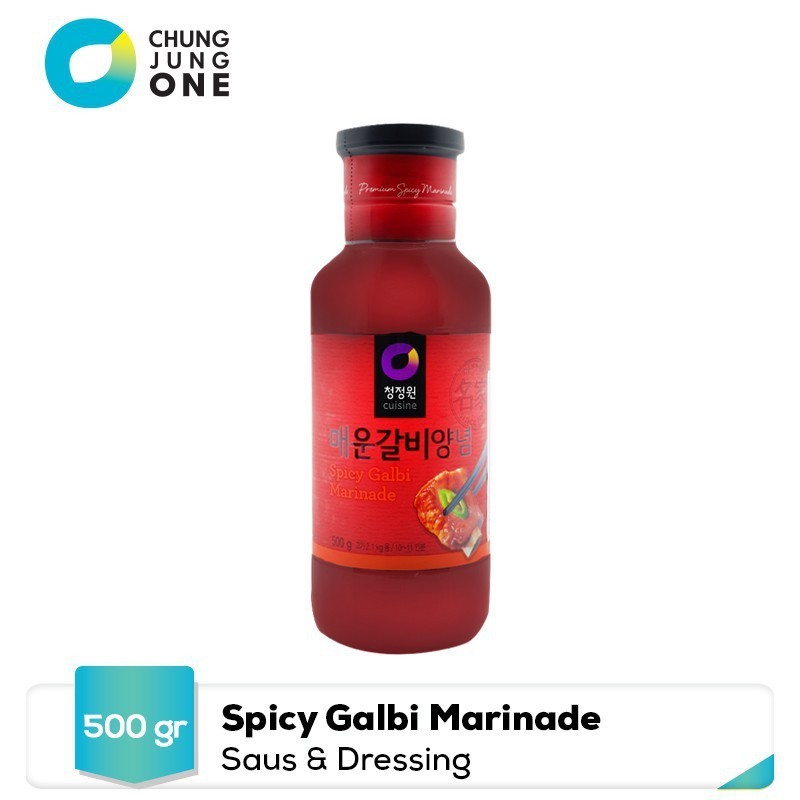 

Daesang Chung Jung One Beef Spicy Galbi Marinade 500gr Sauce Saus BBQ Korea