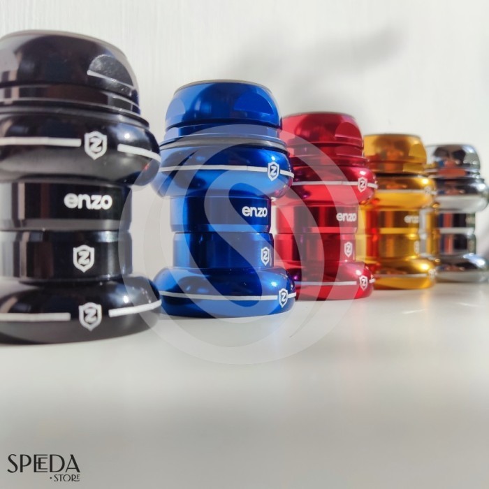 ENZO HEADSET SEPEDA 1INCH STANDART NON OS ALLOY