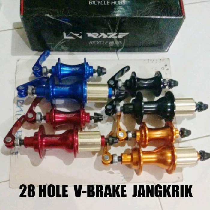 HUB FREEHUB SEPEDA LIPAT 28 HOLE RAZE 28H VBRAKE OLD 74/130