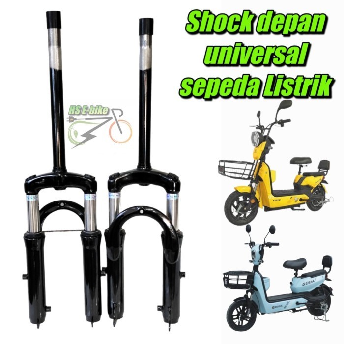 FORK FRONT / SHOCKBREAKER DEPAN SEPEDA LISTRIK EXOTIC DLL