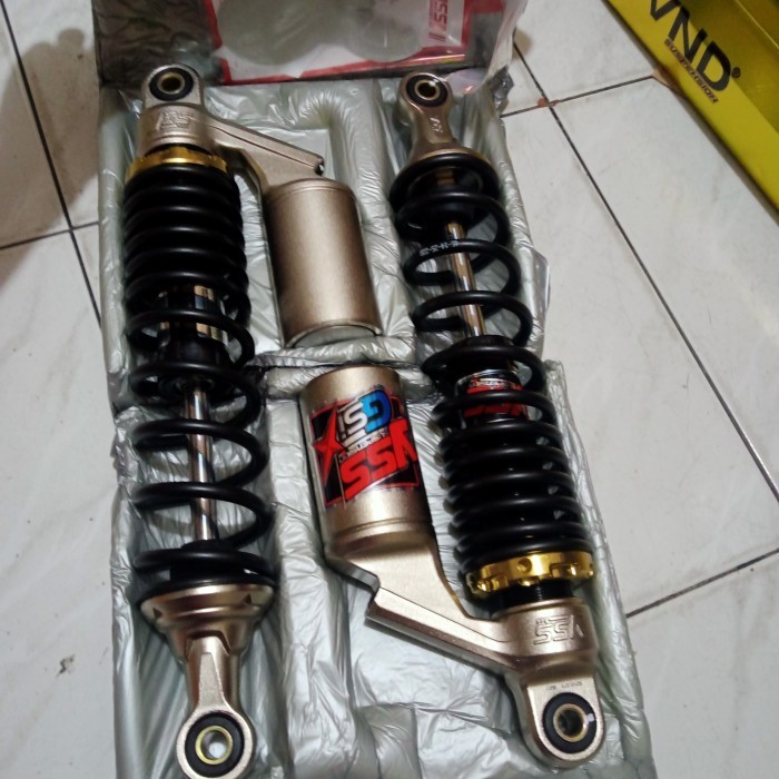 PROMO SHOCK BREAKER BELAKANG TABUNG ATAS YSS UK 340 MM TIPE G-SIX RX KING #ORIGINAL