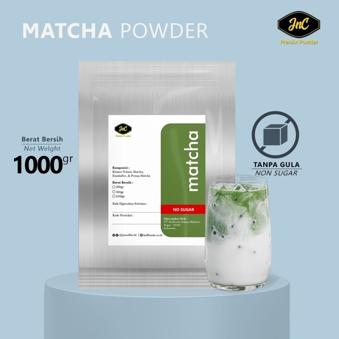 

Jnc Matcha Powder Non Sugar 1Kg