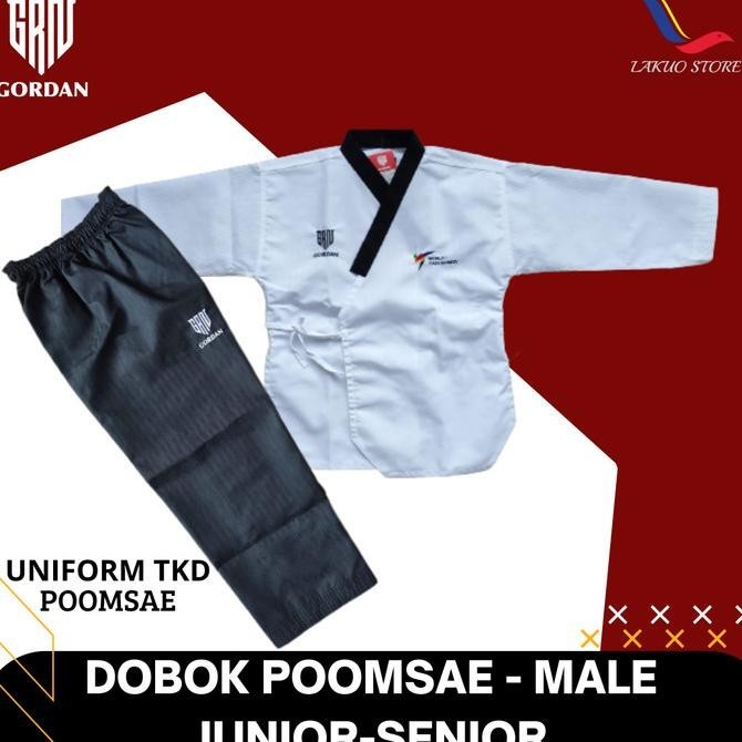 Dobok Poomsae Gordan Junior & Senior / Dobok Taekwondo Poomsae