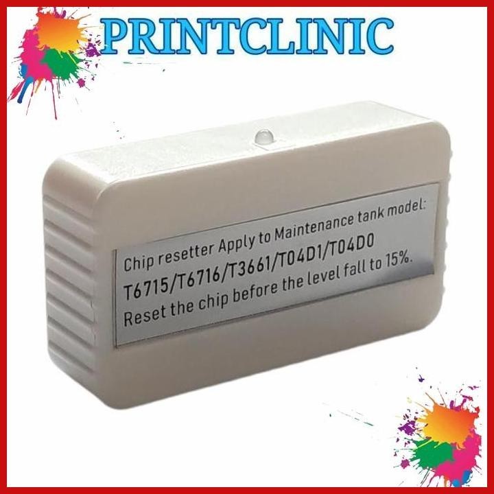 (pcc) resetter t6716 chip maintenance box epson wf-c5790 wf-c5290