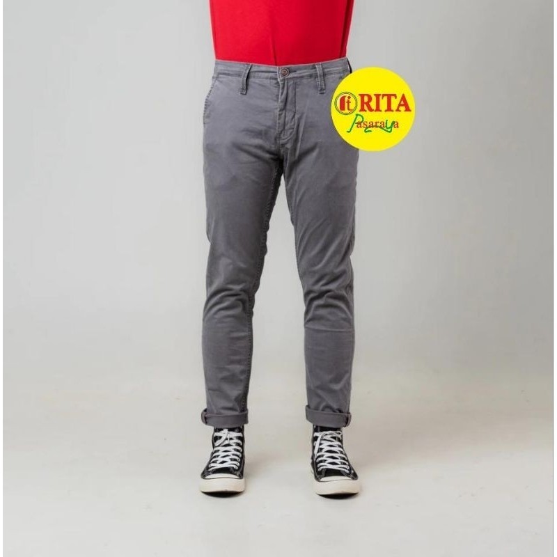NEW LAUNCHING TERMURAH CELANA JEANS RITA - Oxygen Denim Celana Chinos Slim Fit