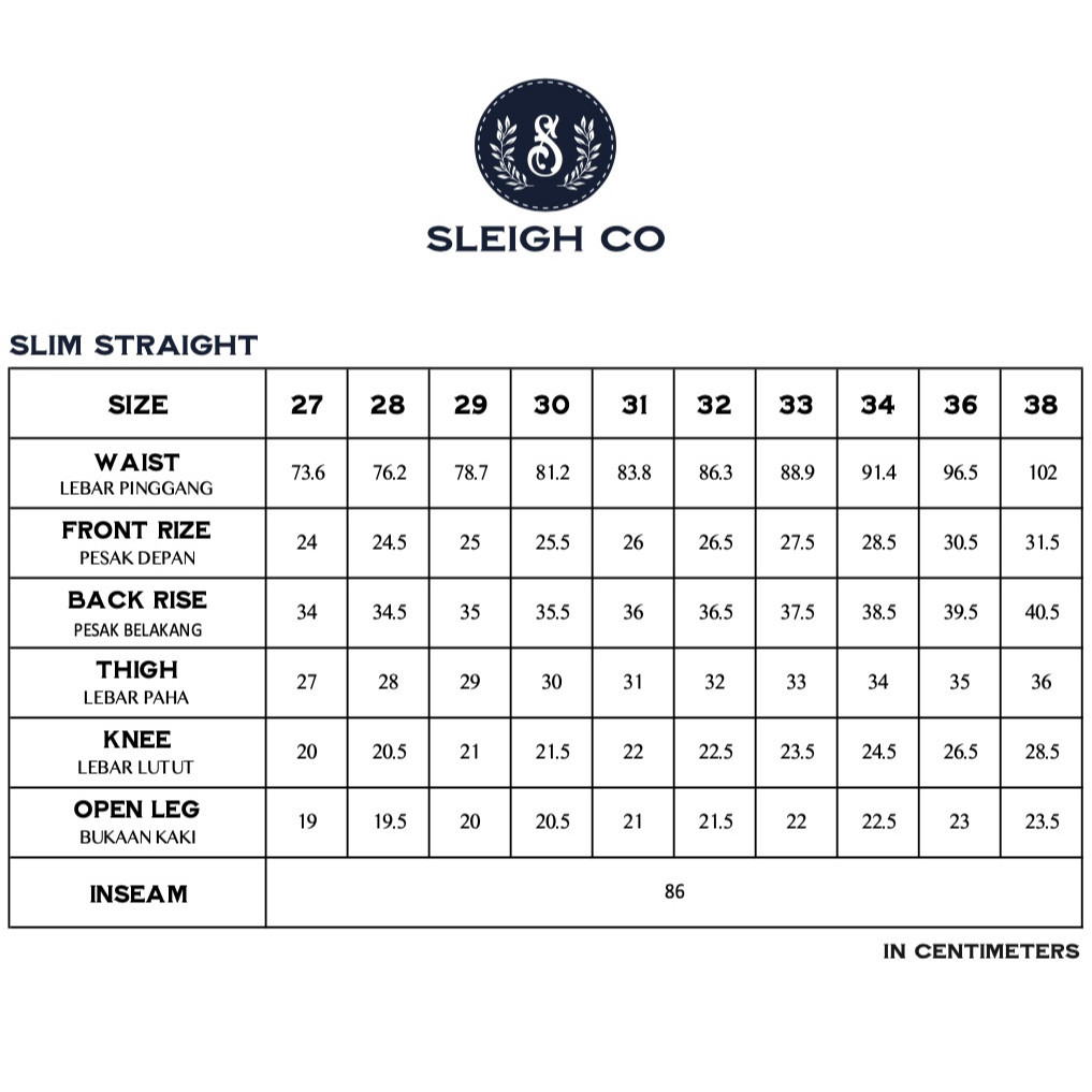 NEW LAUNCHING TERMURAH CELANA JEANS Sleigh Co - Vhagar 16oz Pants Denim Selvedge Accent - Extra Deep