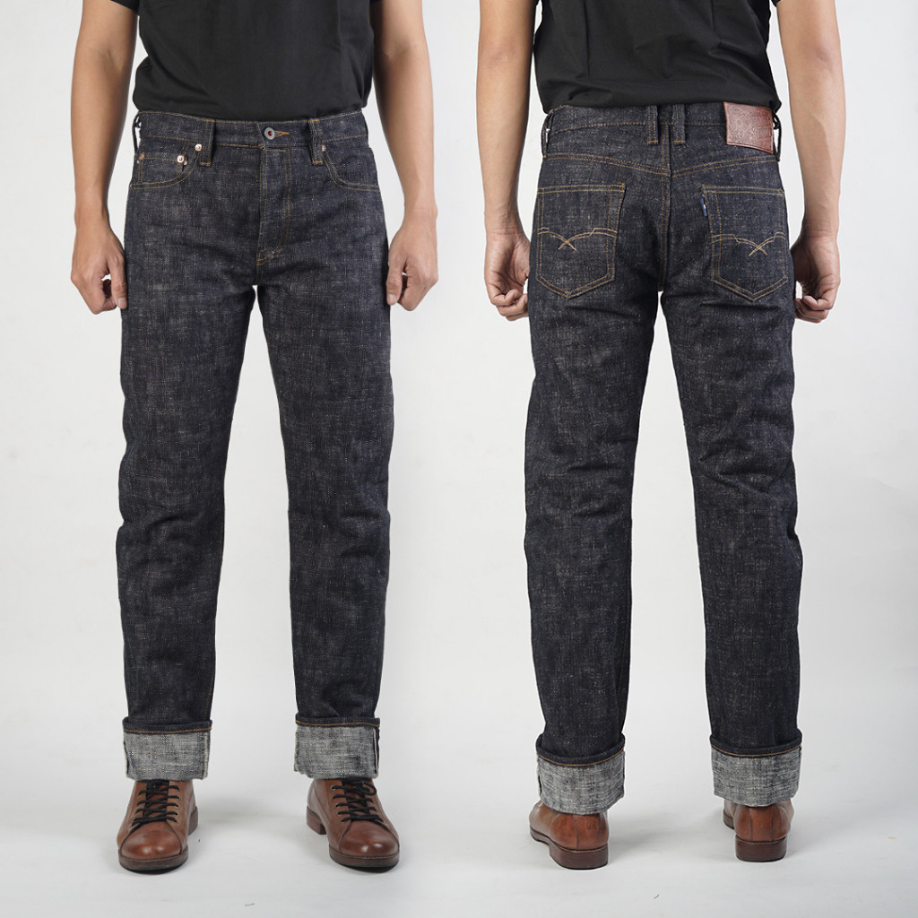 NEW LAUNCHING TERMURAH CELANA JEANS The Denim Station - Cakil 17oz Unsanforized Denim With Red Line