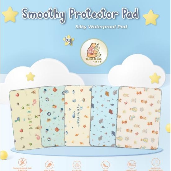 Kuma-Kuma Protector Pad/Perlak Waterproof/Perlak Bayi 90x70cm