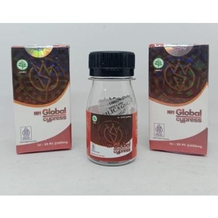 <Tersedia> Nu 1 Global Cypress Isi 20 Pil Hitam Terbaik Utk Mengatasi Nyeri Sendi, Pegal Linu