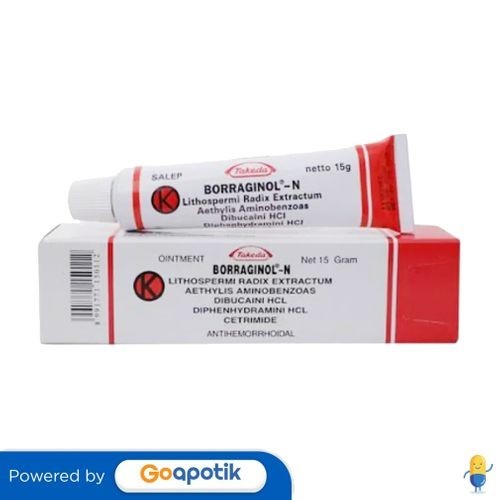 BORRAGINOL-N 15 GRAM SALEP