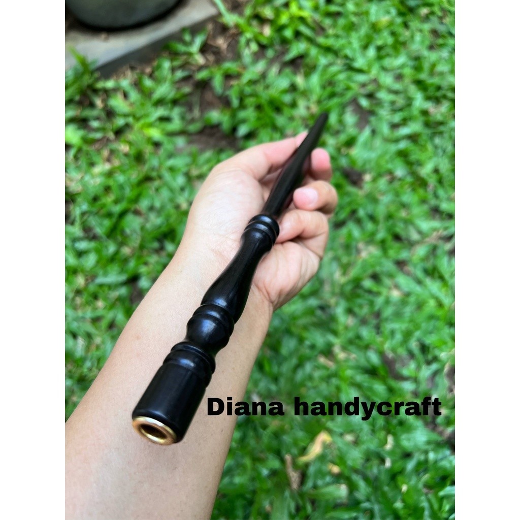 TERLARIS  Pipa Rokok Panjang Gali Asem Gandul Galih Asem / Pipa Rokok Kayu Liwung Macan