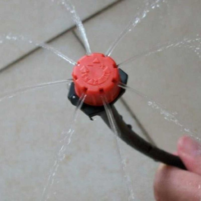 Set Selang Irigasi Tetes Hidroponik Yiram Tanaman Taman Otomatis