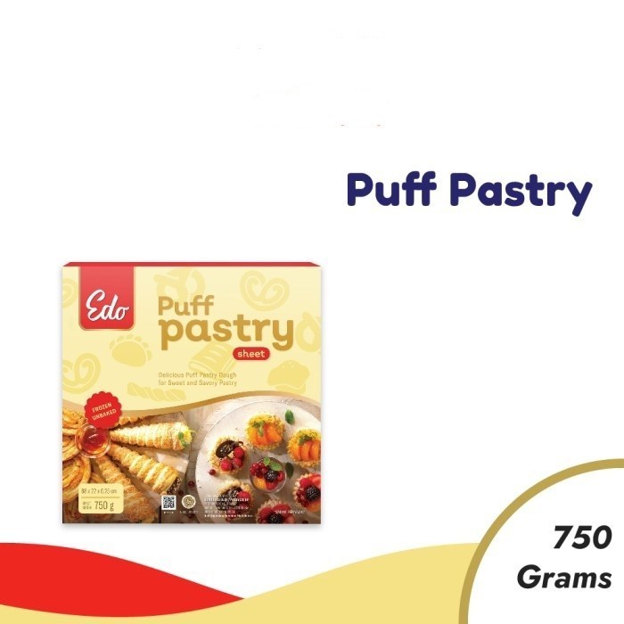 

Terbaru Edo Puff Pastry 750Gr 22X88Cm Kulit Pastri Frozen Siap Pakai Promo Terlaris