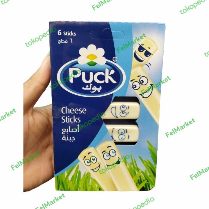 

puck processed cheese stick keju stik 6x18 grm -fo1