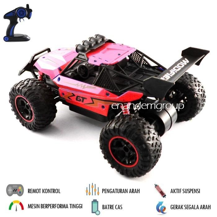 MAINAN MOBIL REMOTE KONTROL RC OFFROAD ROCK CLIMBING MODIFIED PROPO