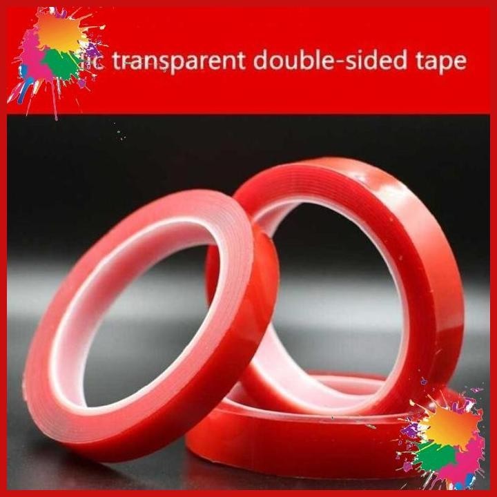 

(TOP) DOUBLE TAPE ACRYLIC ADHESIVE TRANSPARENT J4702 STICKER PEREKAT 2 SISI