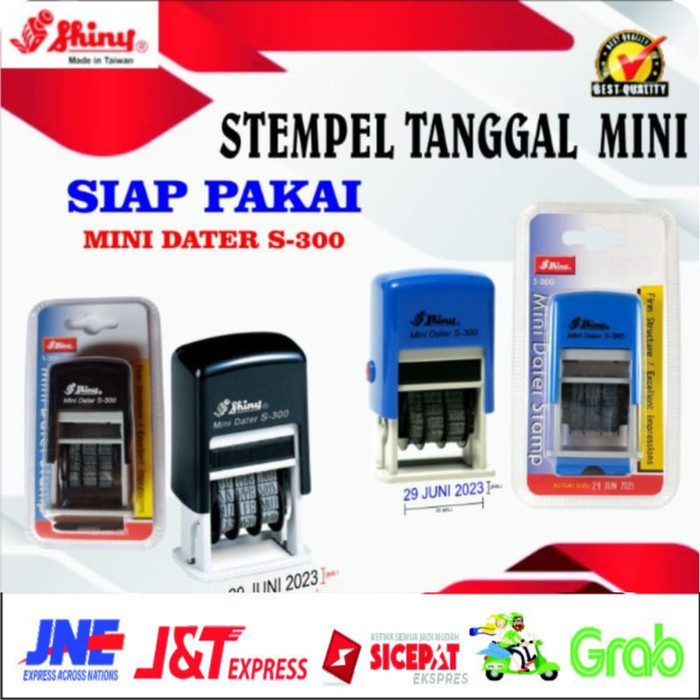 

Stempel Cap Tanggal Kantor Toko Shiny Reture Expired Date