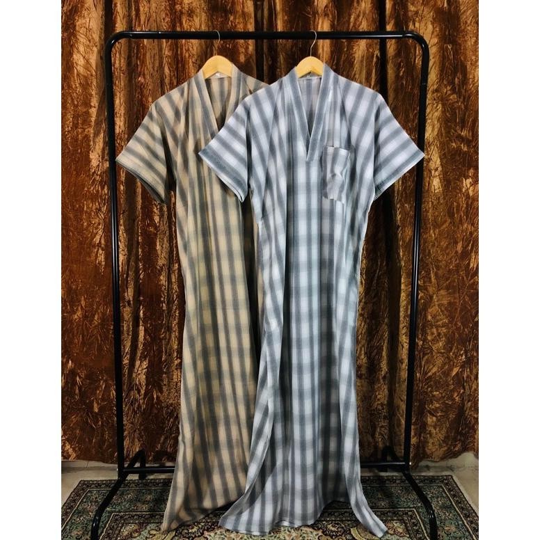 Gamis Pria Kekinian Asli Maroko Premium Ktk Pria Motif Tangan Pendek