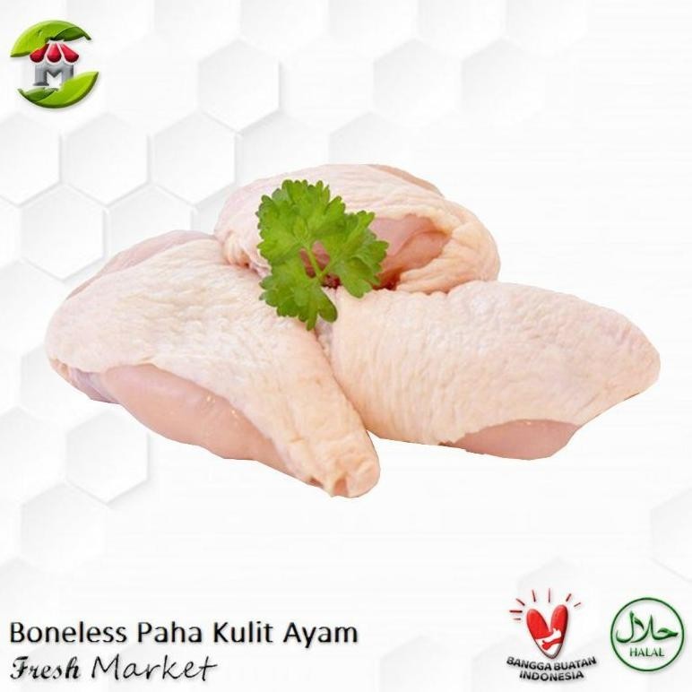 

Terbaru Boneless Paha Kulit Fillet Ayam Fillet 1Kg Grade A Kualitas Premium