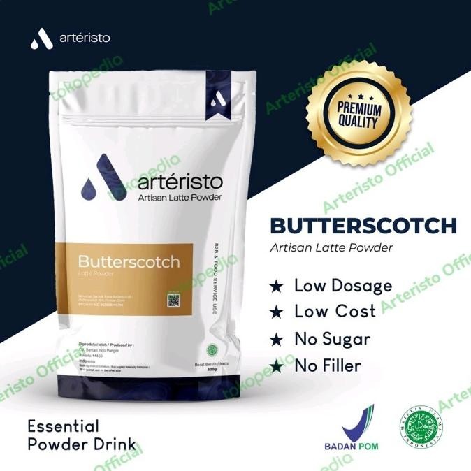 

Arteristo Butterscotch Premium Powder Drink 500Gr - No Sugar