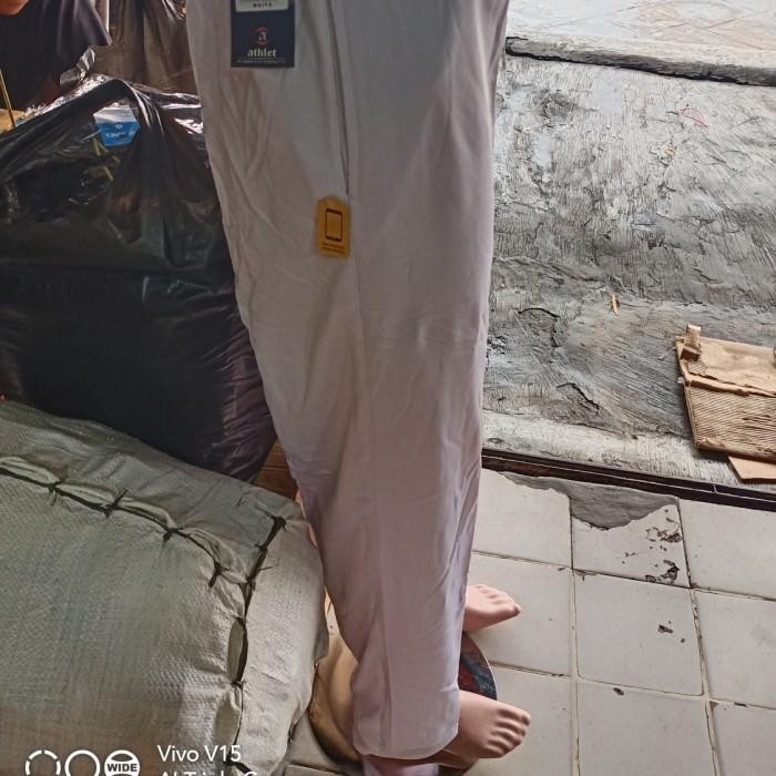 Celana Training Pria/Wanita Athlet Putih Polos