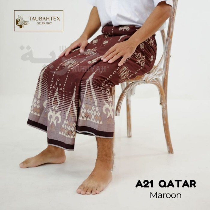 TERMURAH A21 dingin kusut Rayon HURIYAH QATAR nyaman tidak Tenun mudah Sarung