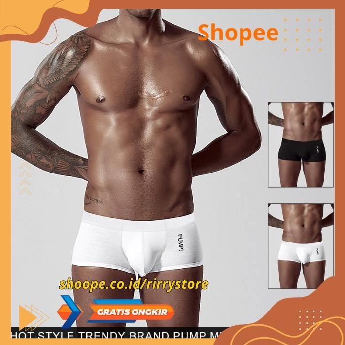 BOXER PRIA PUMP KATUN PU5504 CELANA DALAM PRIA PUMP MEN'S UNDERWEAR / BOXER PRIA PUMP KATUN PU5504 C