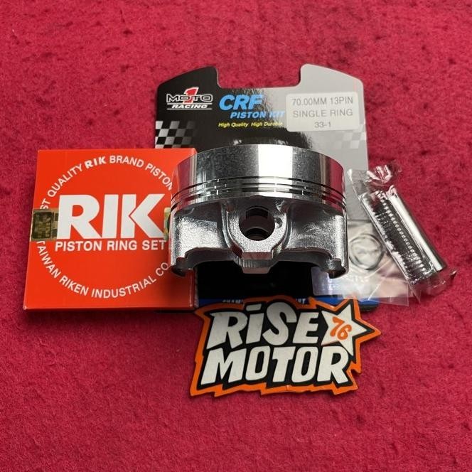 Piston Moto 1 70 Pen 13 Single Ring