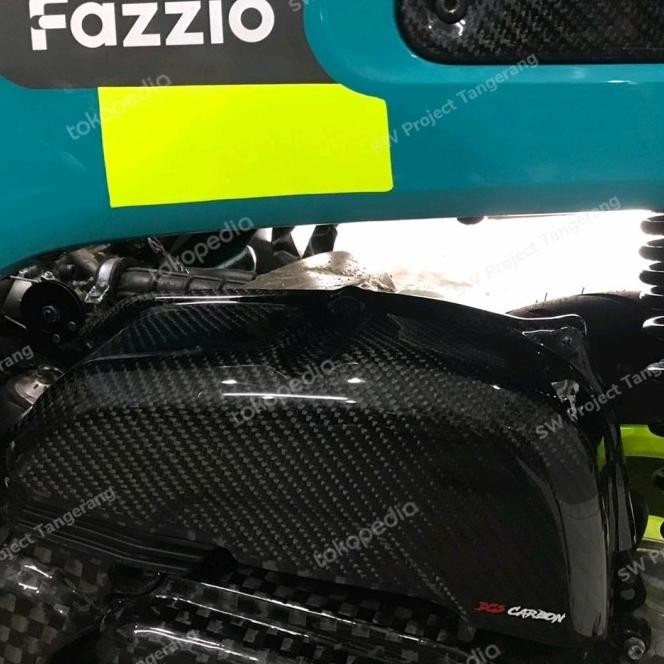 Cover Filter Carbon Kevlar Yamaha Fazzio 125 Dcs Carbon