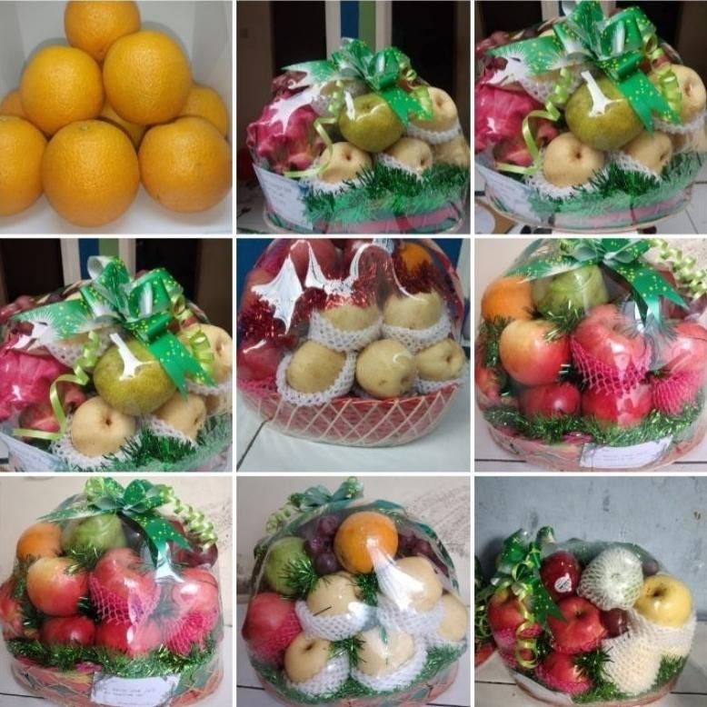 

CNY parcel buah dengan 9-11macem buah, 6-7kg