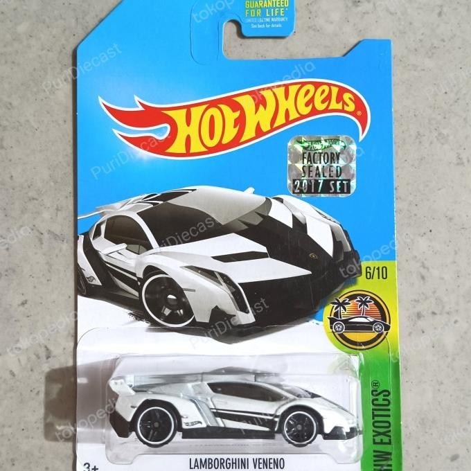 HOT WHEELS HOTWHEELS LAMBORGHINI VENENO EXOTICS KROGER KMART WHITE