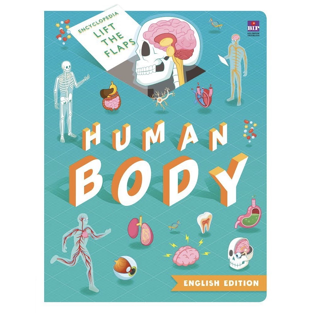 

Gramedia Lampung - ENCYCLOPEDIA LIFT THE FLAPS HUMAN BODY (ENGLISH EDITION)
