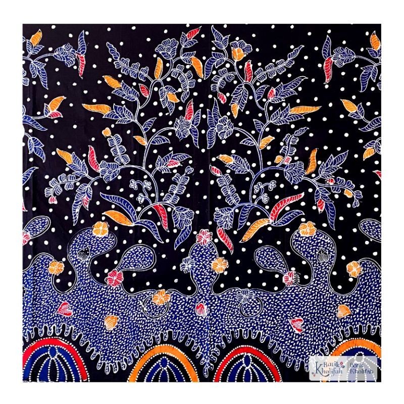Kain Batik Tulis Madura Motif Bunga (BKS 04)