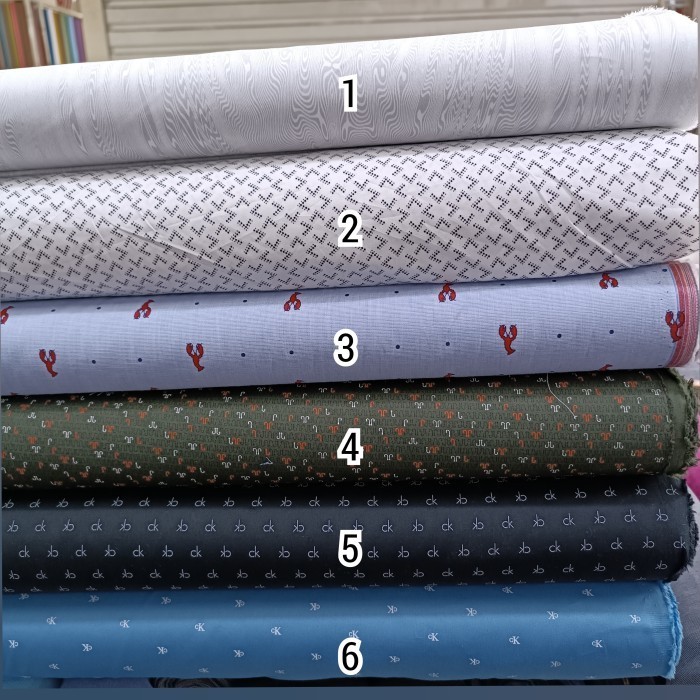 Terlaris Kain Katun Printing Sisa Import Bahn Untuk Kemeja Dan Gamis Promo Terbaru