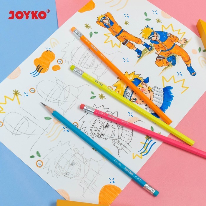 

JOYKO PENCIL PENSIL KAYU JOYKO 2B KOMPUTER UJIAN P-8131 DRUM [36PCS] -fo3