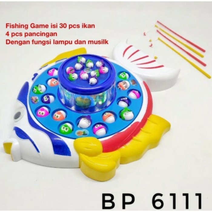 Game - Mainan Pancing Ikan Fishing Game Baterai Pancing Pancingan Ikan