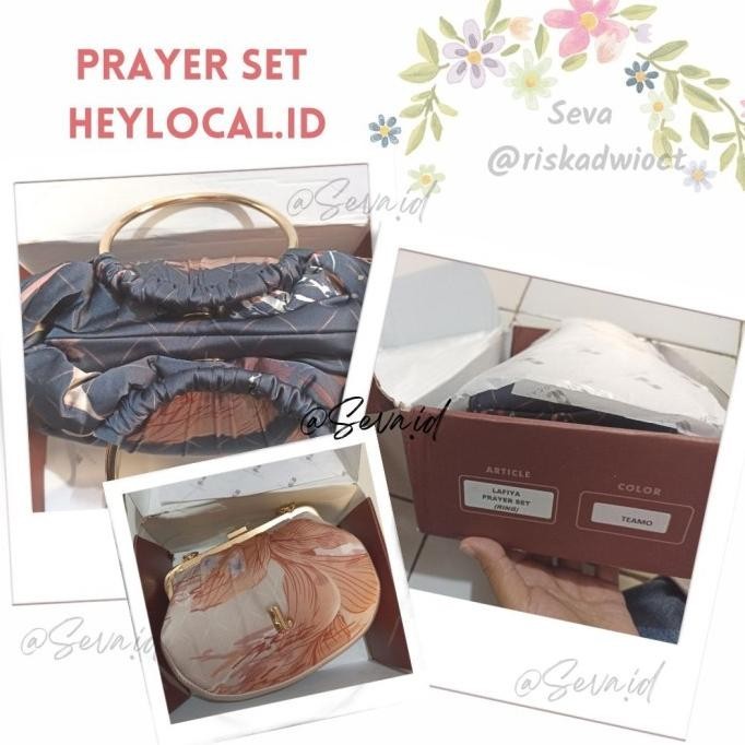 Heylocal LAFIYA LUELLA PRAYER SET LOCAL ID MUKENA LOCAL.ID HEYLOCAL.ID