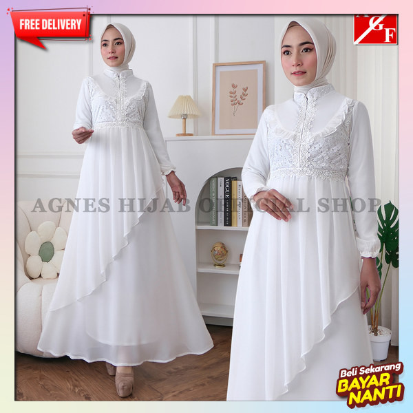 Gmis Gamis Dress Gamis Muslim Kondangan Gamus Busana Ramadhan Gsmis Wata Import Premium Berkualitas 