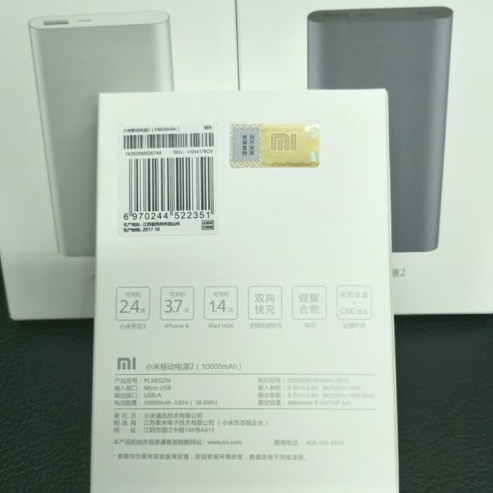 Powerbank Xiaomi 10000Mah Power Bank Mi Pro 2 10000 Mah
