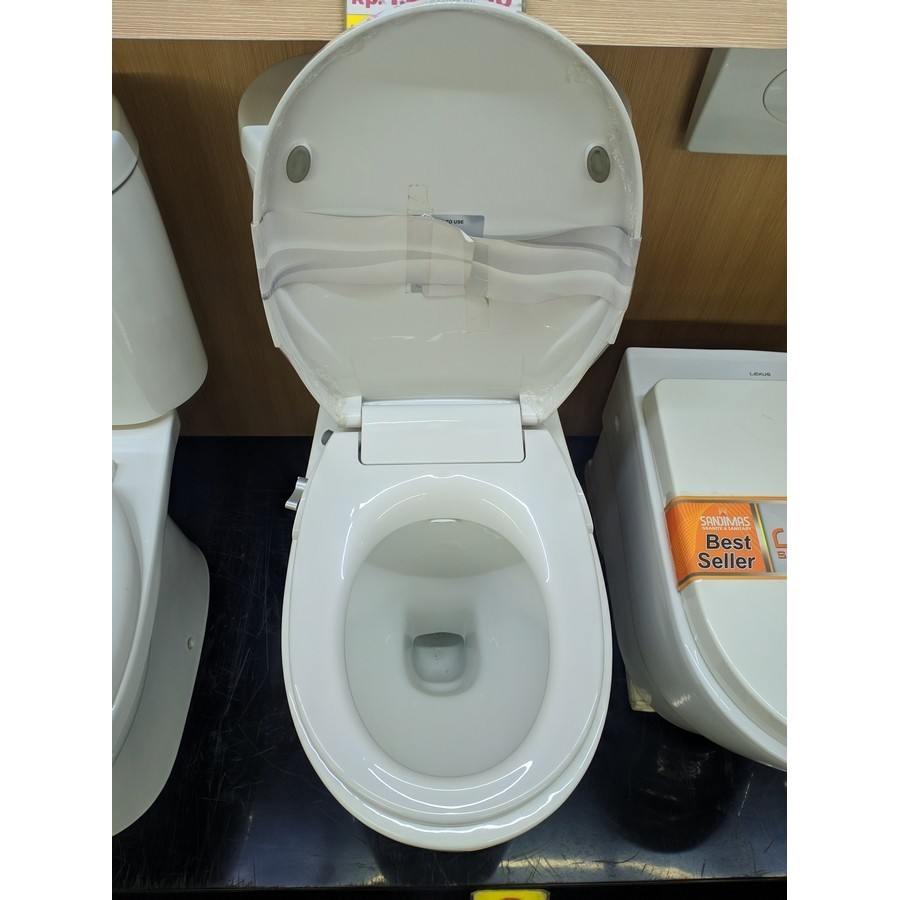 Closet / Kloset / Toilet Duduk Oulu Kw1 C 380 C380 Green Washer White