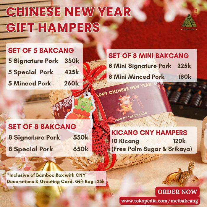 

Ready Mei Bakcang Chinese New year Premium Hampers
